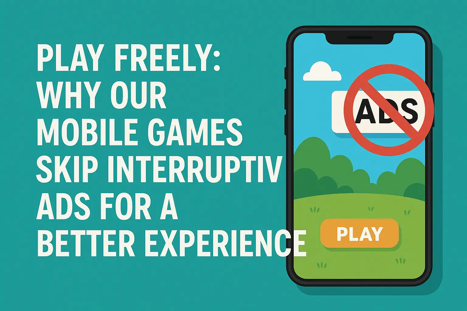 Play Freely: Why Our Mobile Games Skip Interruptive Ads for a Better Experience