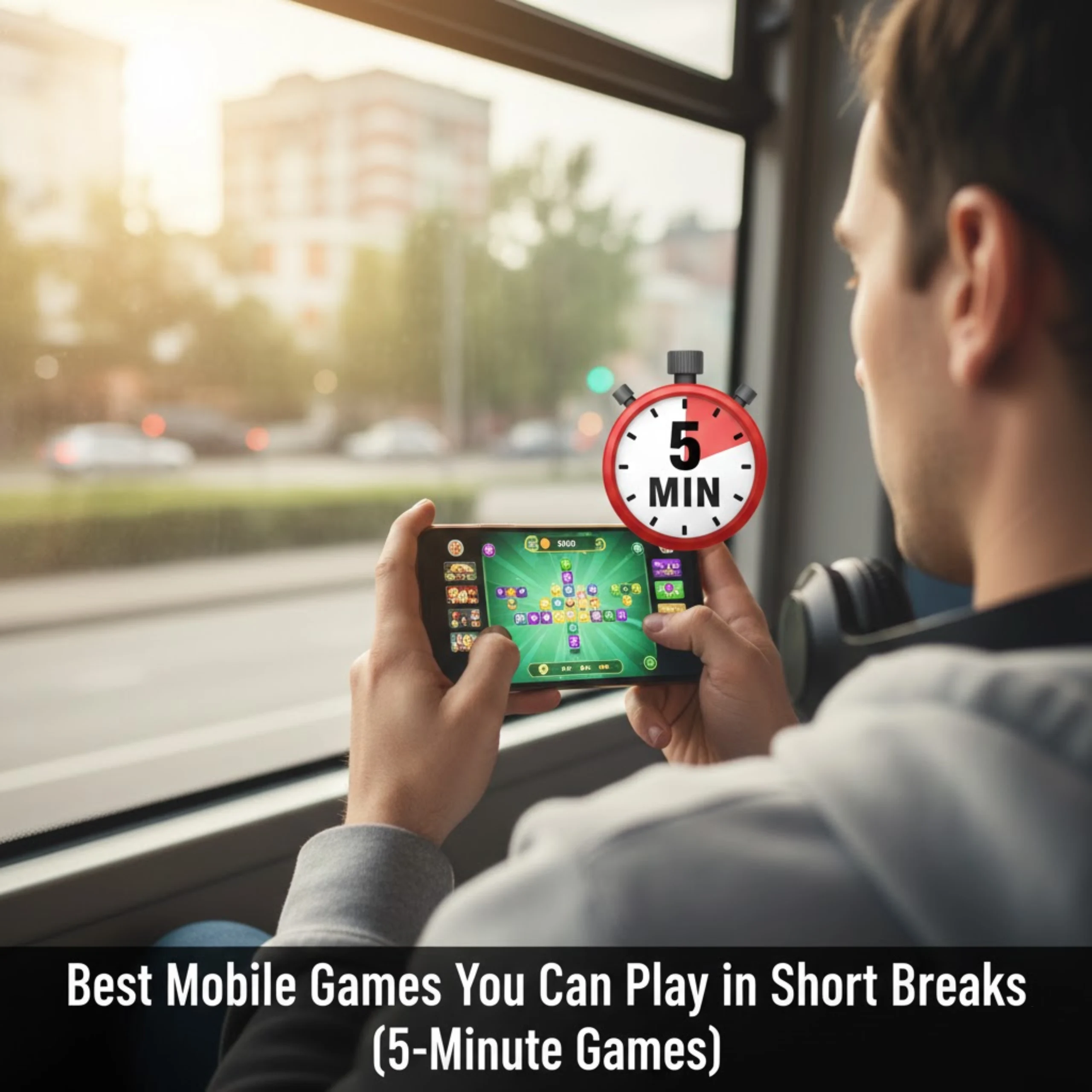 Mobile Games You Can Play in Short Breaks, best hypercasual games, puzzle games short sessions, free games for waiting, mobile arcade games, time management games, idle games