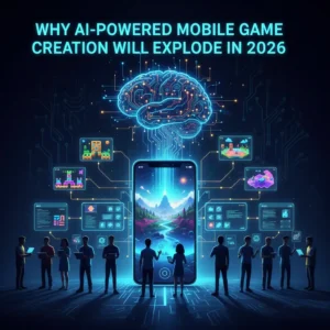 mobile game creation ai, ai game builders 2026, no code mobile games, create mobile games with ai, user generated mobile games, mobile gaming trends 2026, ai game engines,
