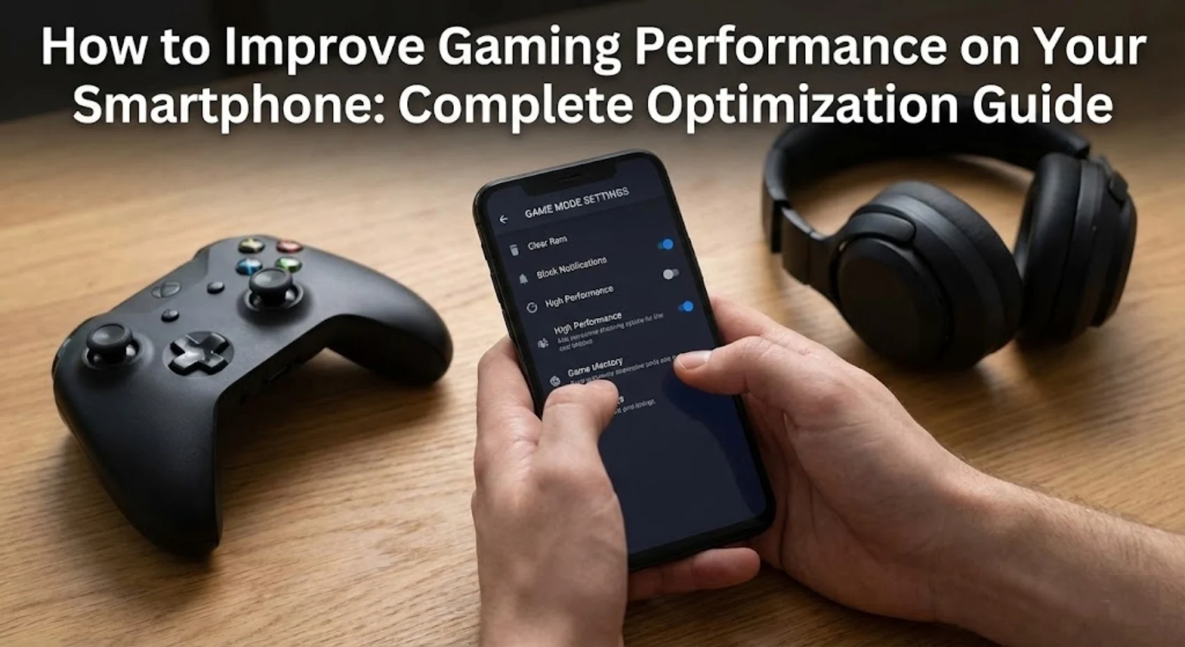  improve gaming speed on mobile, smartphone gaming optimization guide, fix lag in mobile games, best settings for mobile gaming, make phone run games smoother, gaming performance tweaks for smartphones