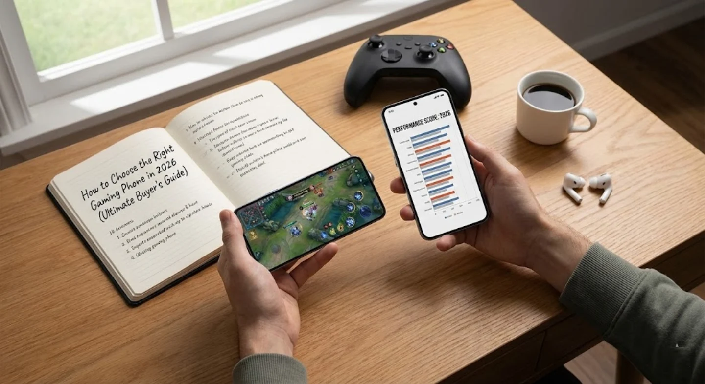 phone cooling system 2026, high refresh rate display, gaming phone battery life, ultrasonic trigger phones, esports mobile phone, gaming phone vs flagship